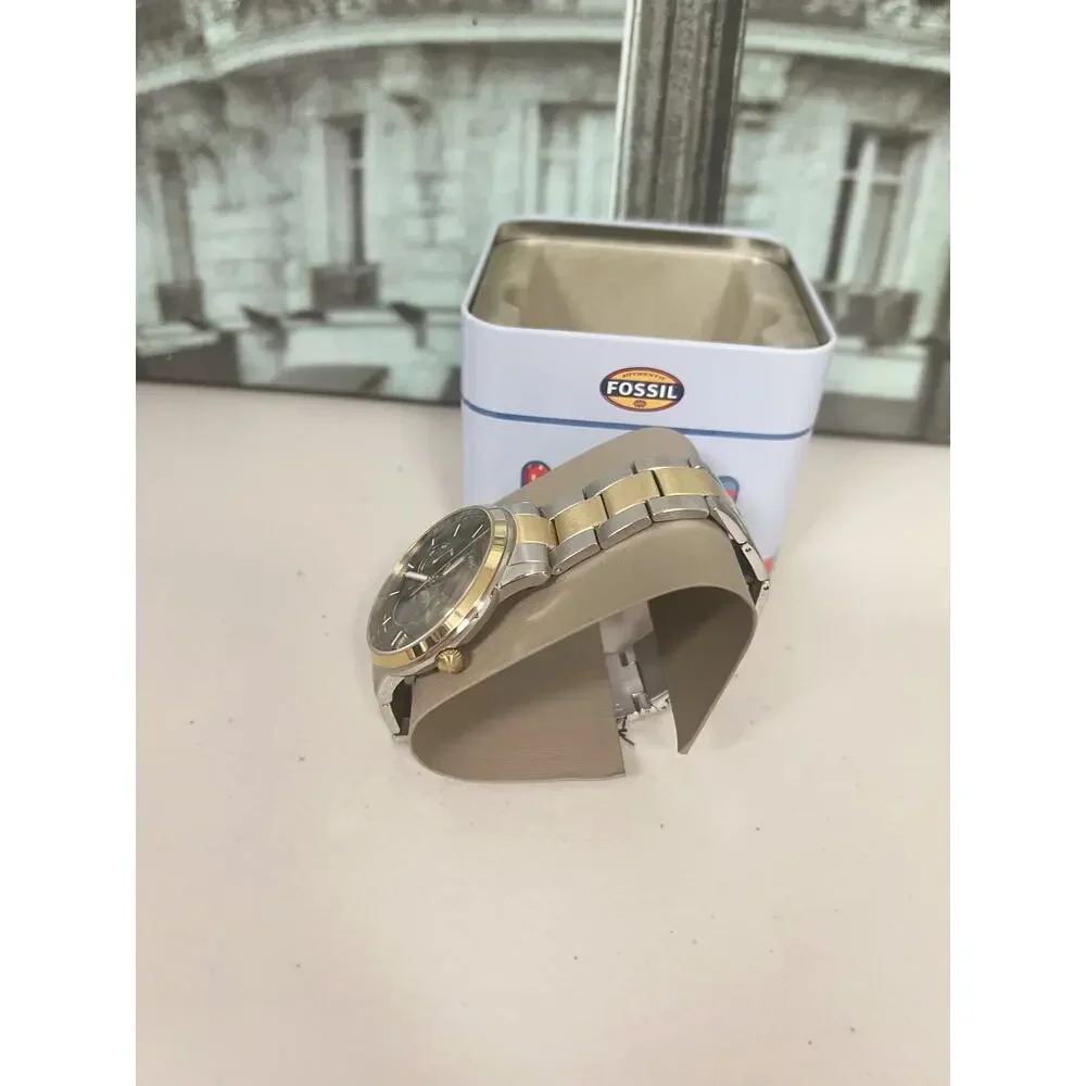 Fossil FS5906 Neutra Moonphase Multifunction Two-Tone Stainless Steel Watch